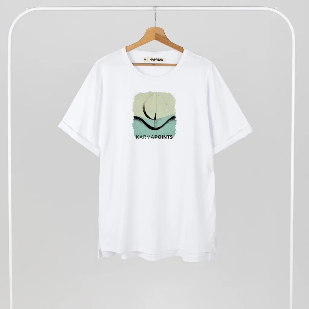 Marškinėliai „Karma points” ART.HAPPEAK  - 2