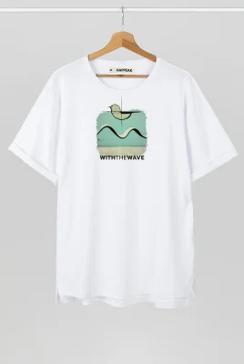 Marškinėliai „With the wave” ART.HAPPEAK  - 5