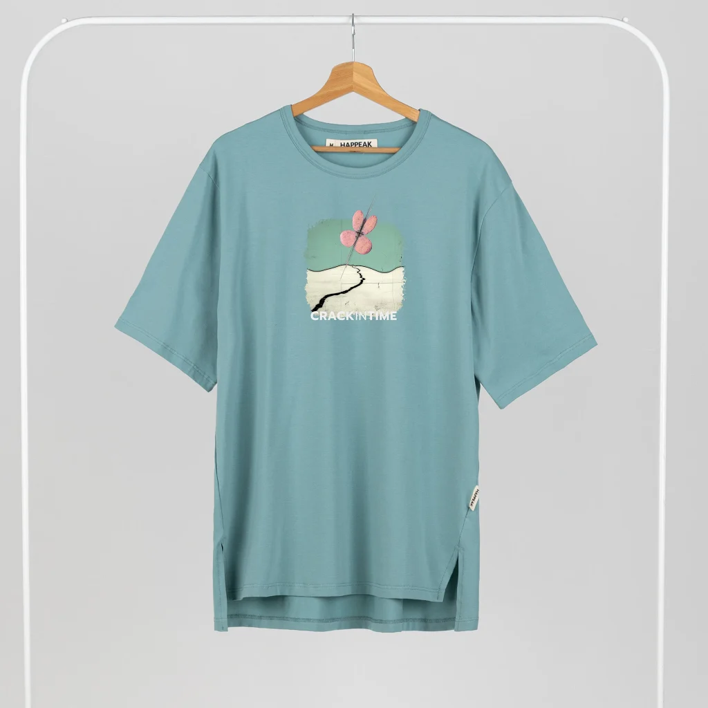 Marškinėliai „Crack in time” ART.HAPPEAK  - 5