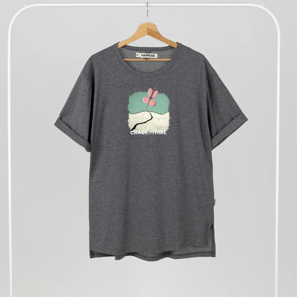 Marškinėliai „Crack in time” ART.HAPPEAK  - 3