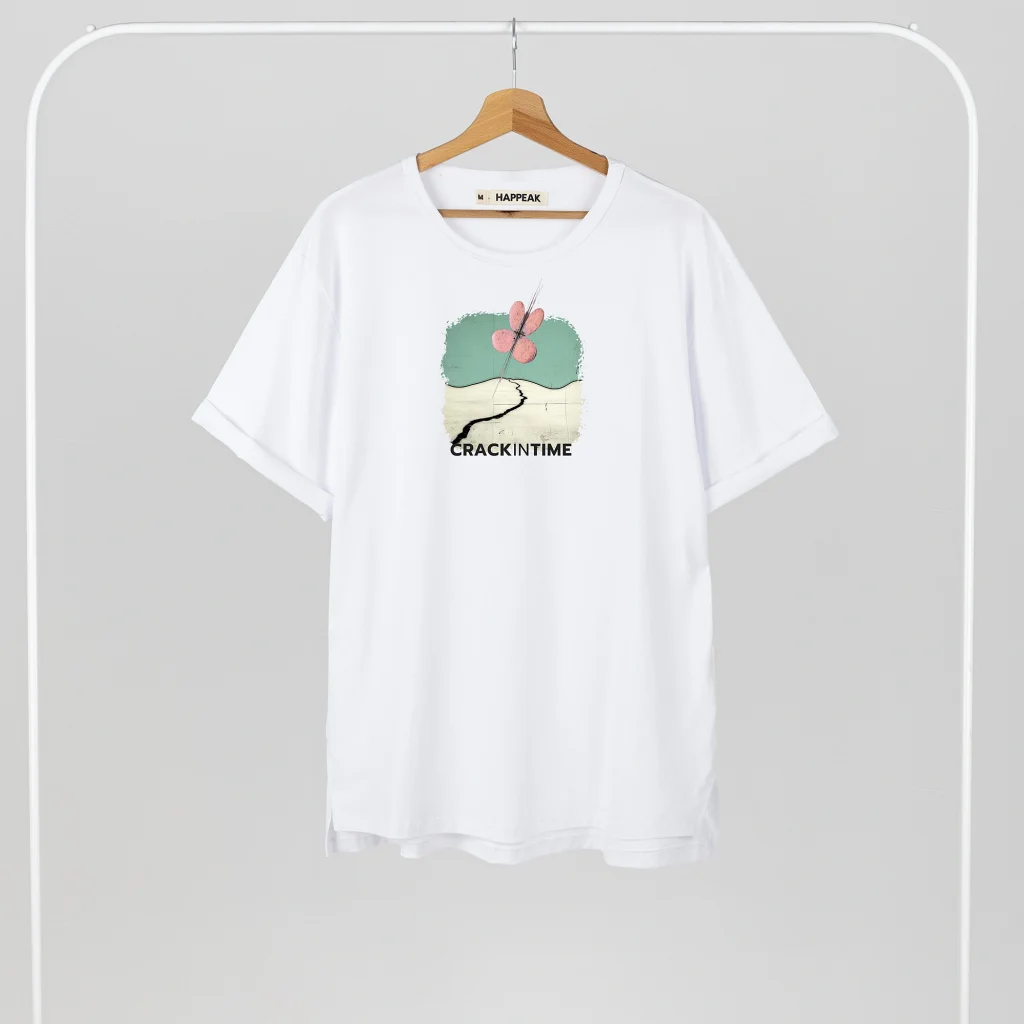 Marškinėliai „Crack in time” ART.HAPPEAK  - 1