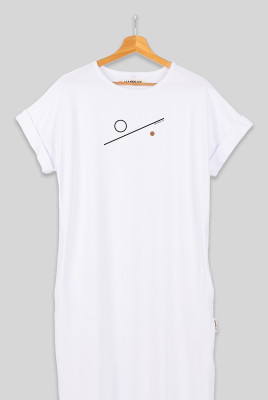 Balance 01 – Long Tee Dress ART.HAPPEAK - 2 Balance 01 – Long Tee Dress ART.HAPPEAK - 2