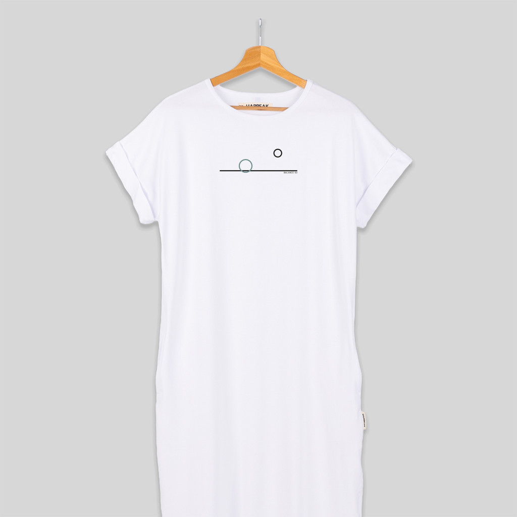 Balance 02 – Long Tee Dress ART.HAPPEAK  - 1
