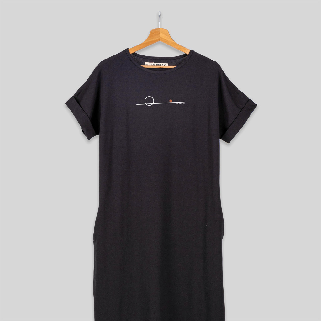 Balance 05 – Long Tee Dress ART.HAPPEAK  - 3