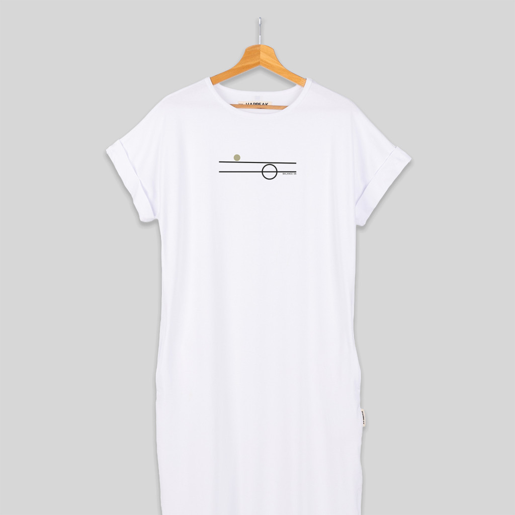 Balance 06 – Long Tee Dress ART.HAPPEAK  - 3