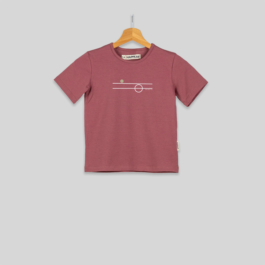 Balance 06 – minimalist kids’ T-shirt Marškinėliai vaikams  - 3