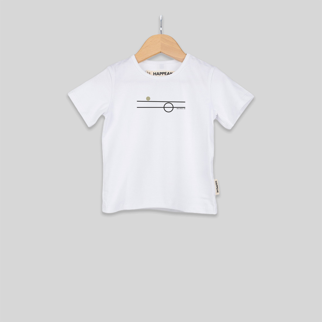 Balance 06 – minimalist kids’ T-shirt Marškinėliai vaikams  - 2