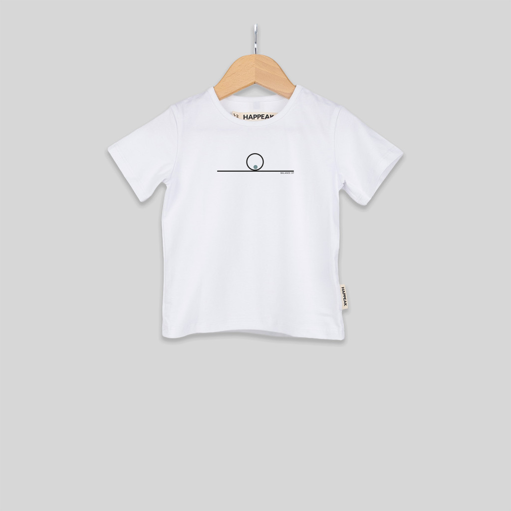 Balance 07 – minimalist kids’ T-shirt ART.HAPPEAK - 2 Balance 07 – minimalist kids’ T-shirt ART.HAPPEAK - 2