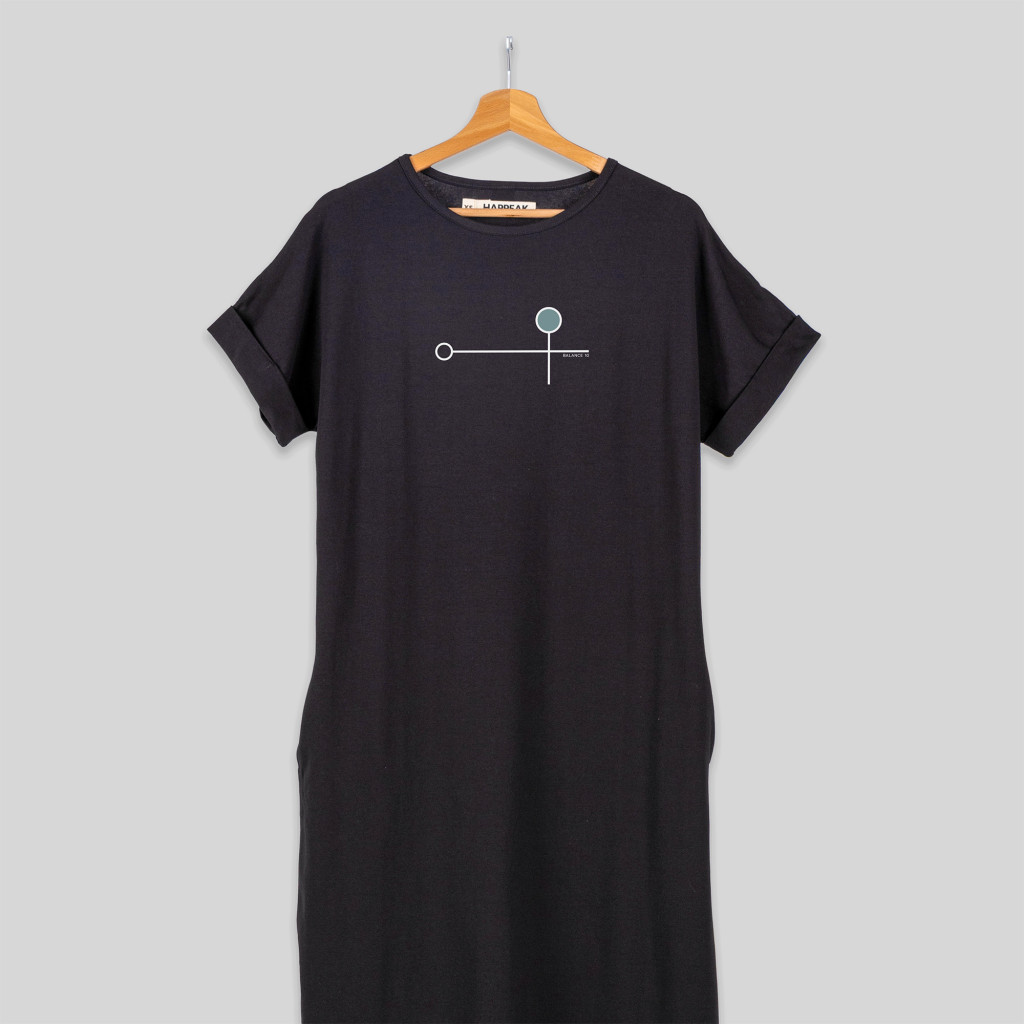 Balance 10 – Long Tee Dress ART.HAPPEAK  - 3