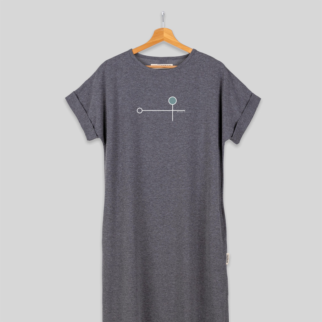 Balance 10 – Long Tee Dress ART.HAPPEAK  - 1
