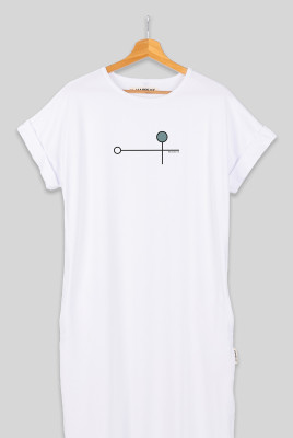 Balance 10 – Long Tee Dress ART.HAPPEAK  - 2