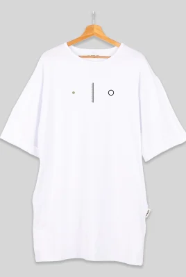 Balance 14 – trumpa suknelė su subtilia spauda Drabužiai su spauda  - 3