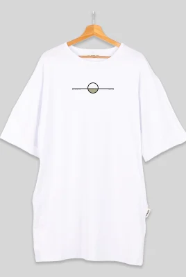 Balance 16 – trumpa suknelė su subtilia spauda Trumpos suknelės  - 3