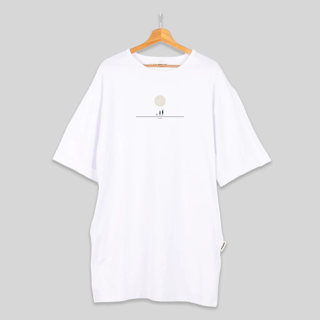 Loose minimalist dress – The Family Trumpos suknelės - 1 Loose minimalist dress – The Family Trumpos suknelės - 1