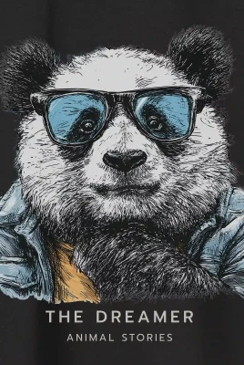 Vaikiški marškinėliai – Animal Stories – The dreamer ART.HAPPEAK  - 2