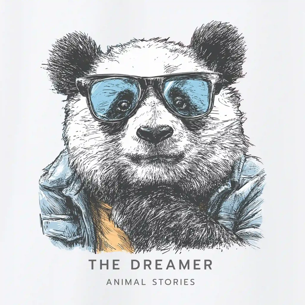 Vaikiški marškinėliai – Animal Stories – The dreamer ART.HAPPEAK  - 4
