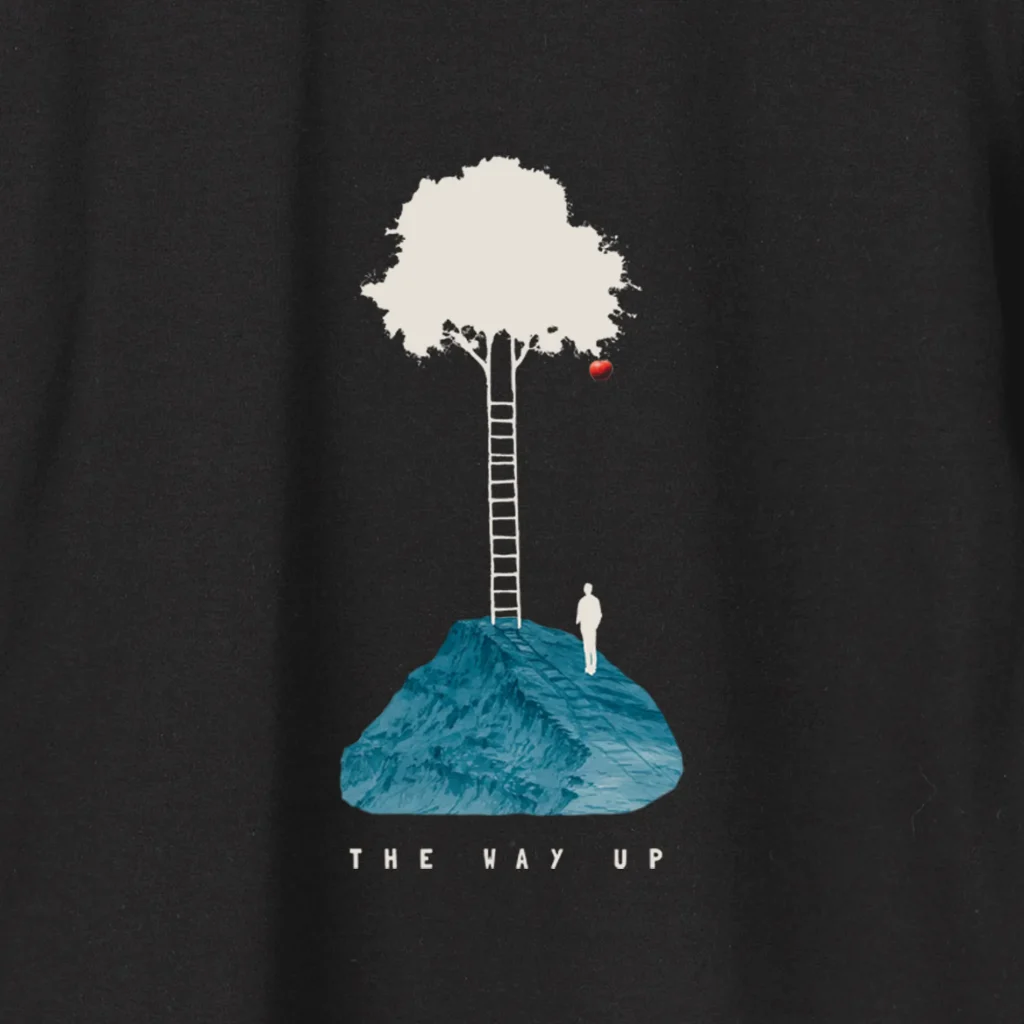 Marškinėliai – The Way Up ART.HAPPEAK  - 2