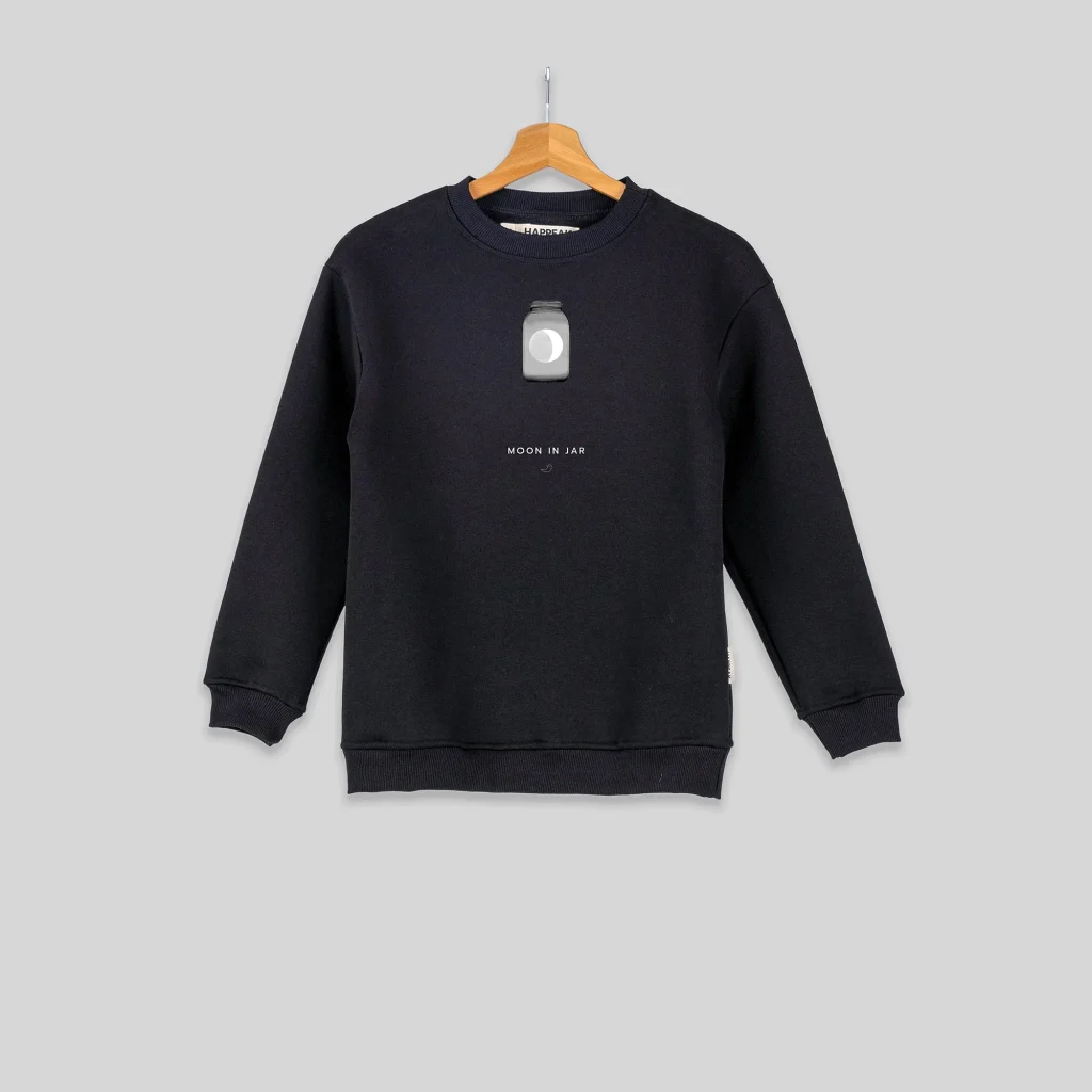 Moon In A Jar Sweatshirt ART.HAPPEAK - 2 Moon In A Jar Sweatshirt ART.HAPPEAK - 2