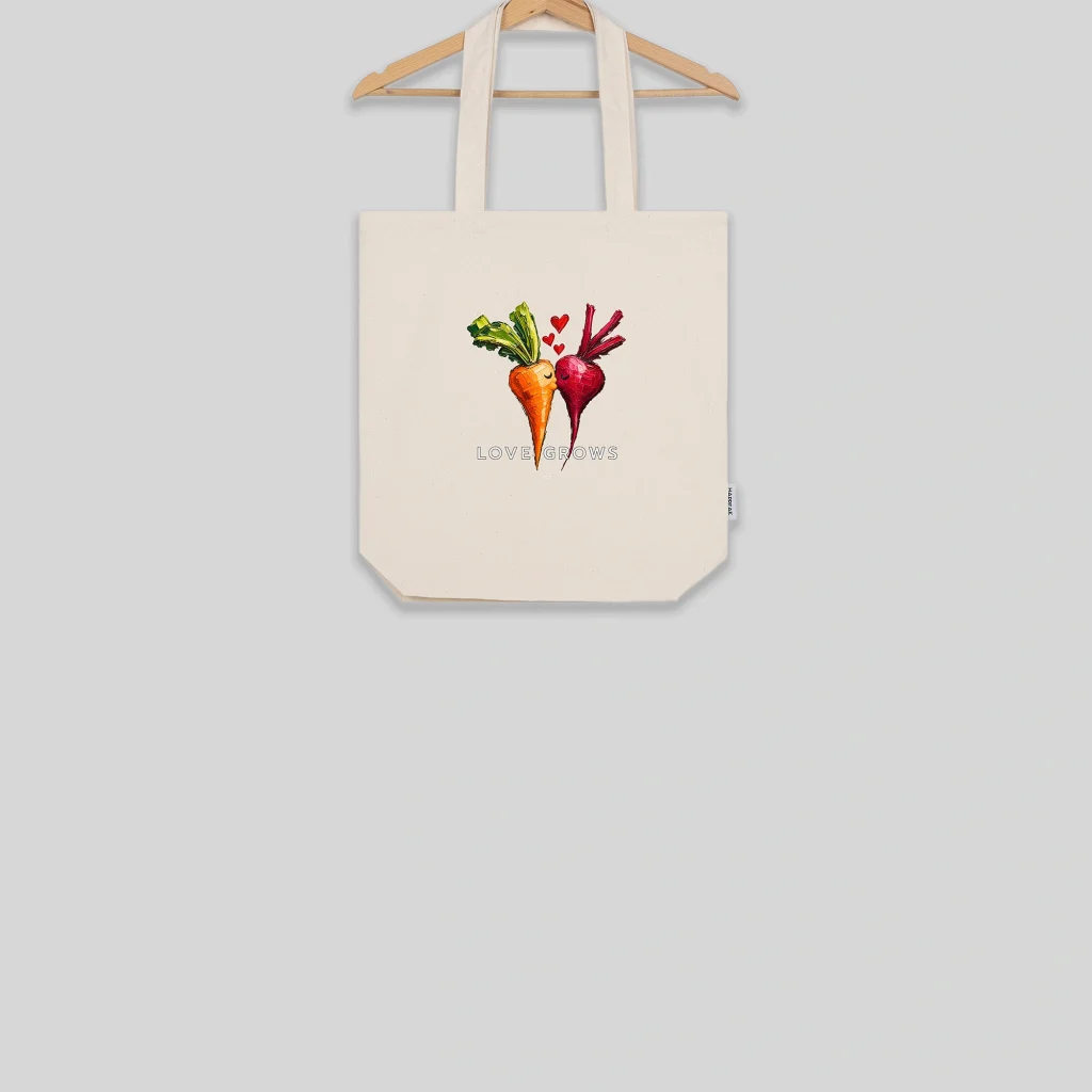 Tote Bag | Love Grows Maišeliai  - 1