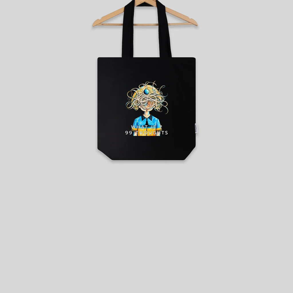 Tote Bag | 99 Thoughts Maišeliai - 1 Tote Bag | 99 Thoughts Maišeliai - 1