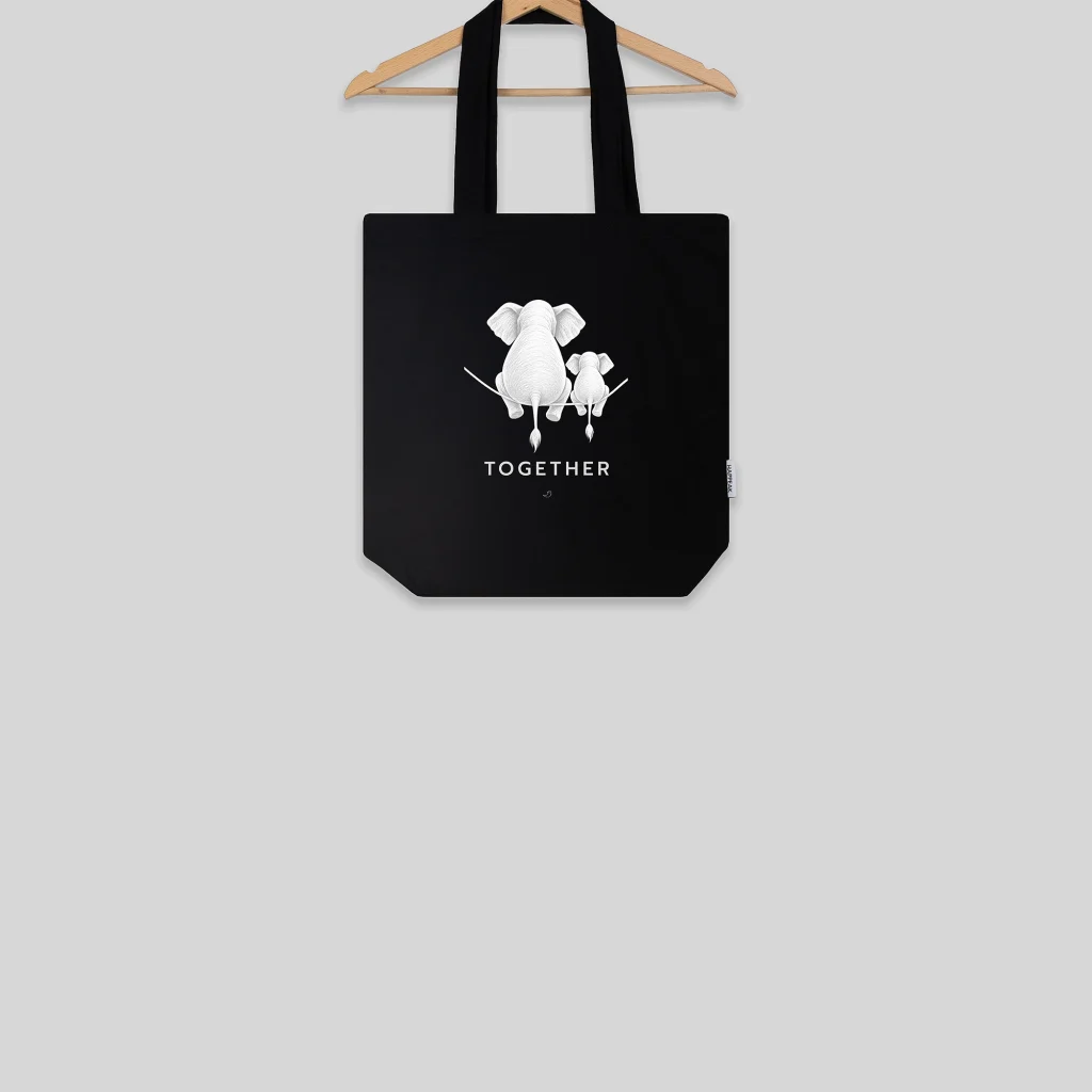 99 Stories - Together | Tote Bag Maišeliai  - 2