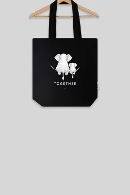 99 Stories - Together | Tote Bag Maišeliai  - 2