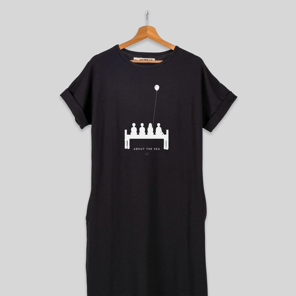 About the Sea Dresses Trumpos suknelės - 1 About the Sea Dresses Trumpos suknelės - 1